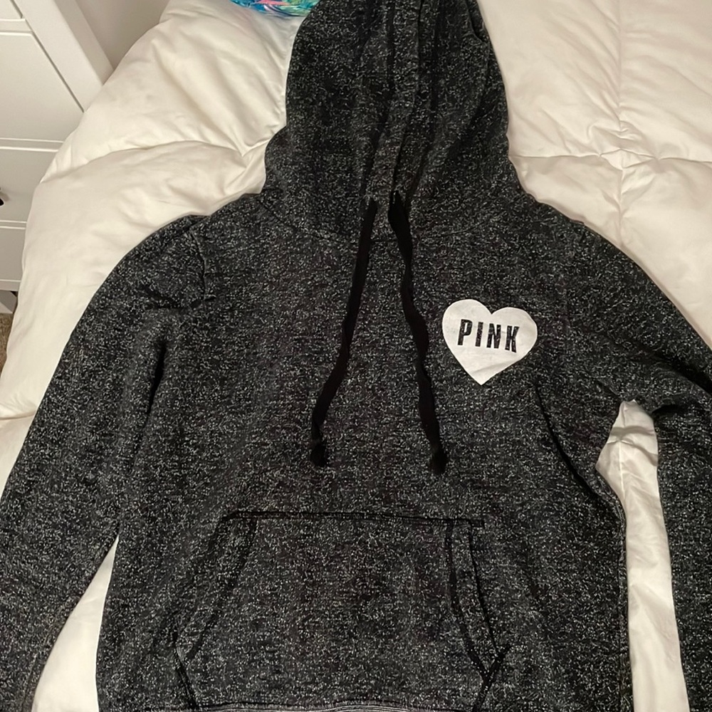 Victoria’s Secret PINK Hooded Jacket - Marl Gray